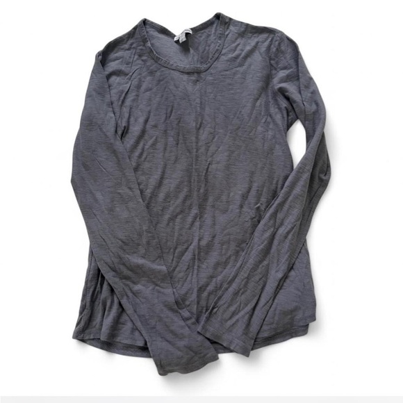 James Perse Tops - James Perse Gray Long Sleeve Tee